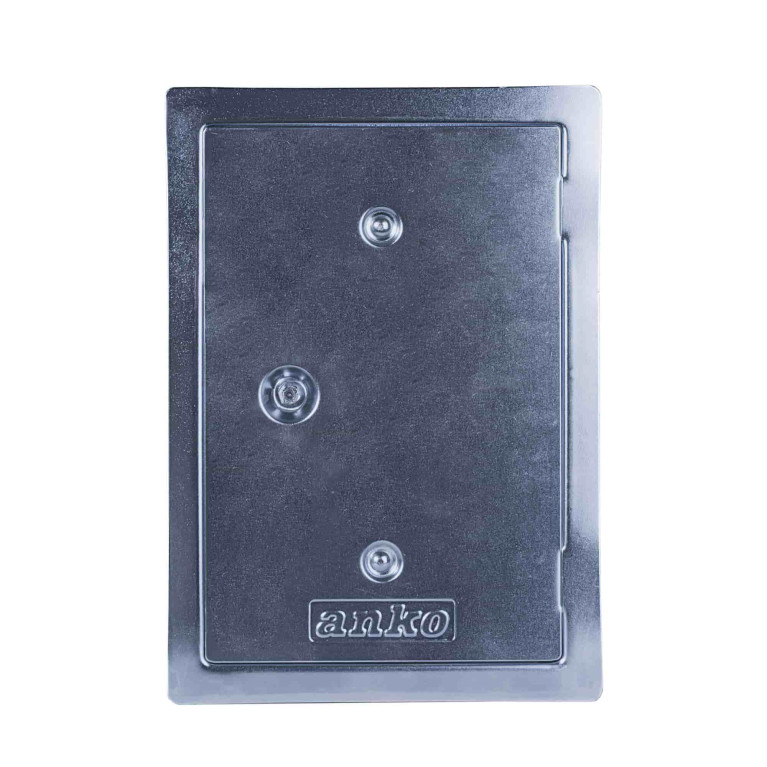 Chimney door 120x180mm flat galvanized